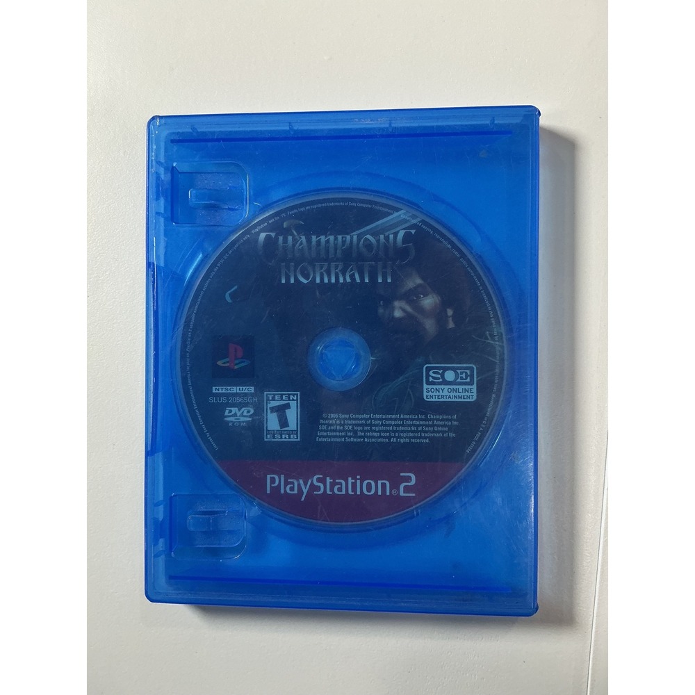 VTG Sony Champions of Norrath PlayStation 2 PS2 Game Disc Only RPG Fantasy